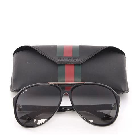 gucci 1627 s aviator|Gucci oversized acetate aviator sunglasses.